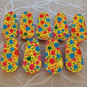 9 Vintage Tin Noisemakers!